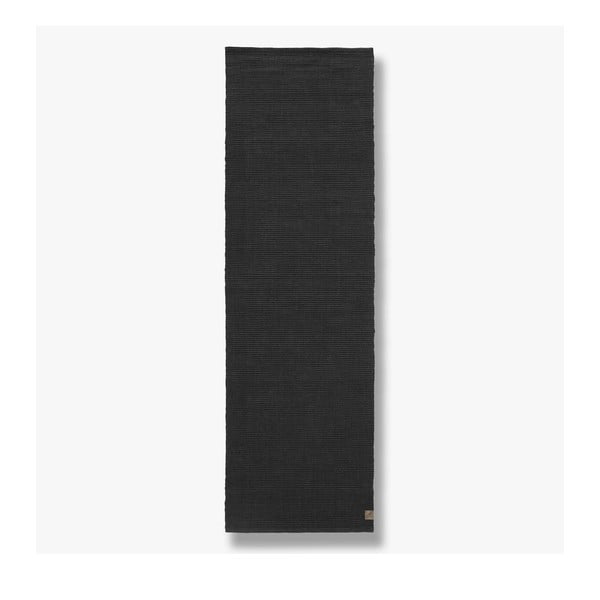 Tamsiai pilkas džiuto kilimas 140x200 cm Ribbon - Mette Ditmer Denmark