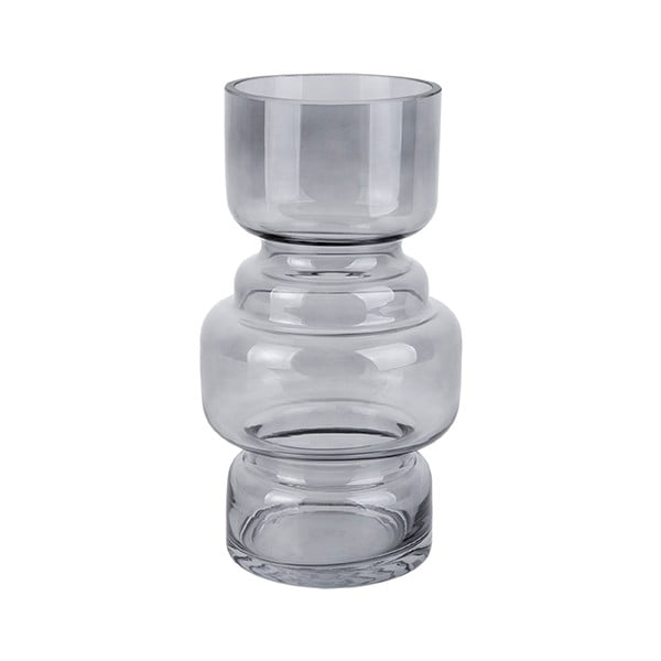 Pilko stiklo vaza PT LIVING Courtly, aukštis 25 cm