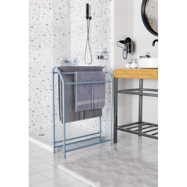 Klijuojama iš metalo vonios lentyna šviesiai mėlynos spalvos Grena – Compactor-image-3