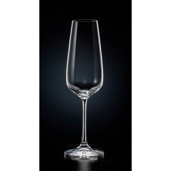 6 šampano taurių rinkinys Crystalex Giselle, 190 ml-image-1