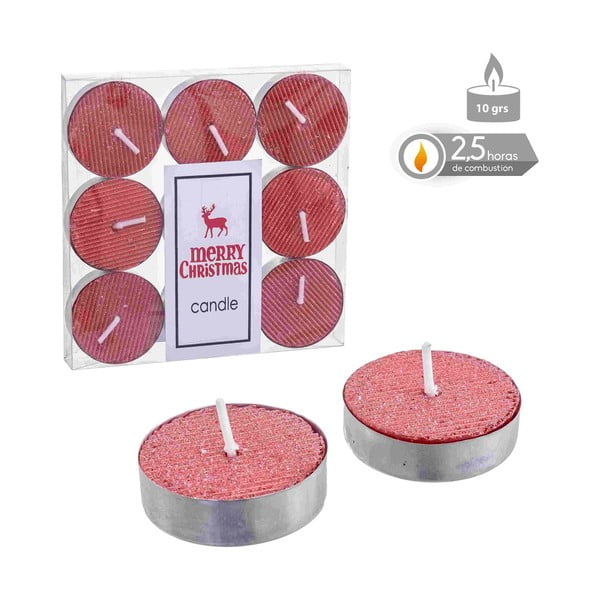 Žvakės arbatinės 9 vnt. degimo laikas 2,5 h – Casa Selección-image-1