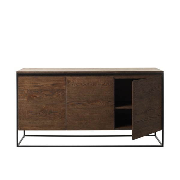 Komoda su ąžuolo detalėmis Unique Furniture Rivoli-image-3