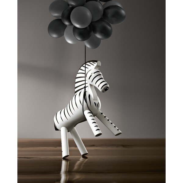 Statulėlė iš ąžuolo masyvo Kay Bojesen Denmark Zebra-image-1