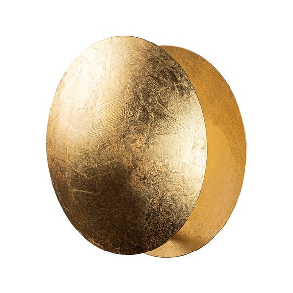 Sieninė lempa auksinės spalvos LED ø 25 cm Yosma – Opviq lights-image-2