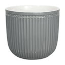 Pilkas keraminis vazonas Green Gate Alice, ø 14 cm