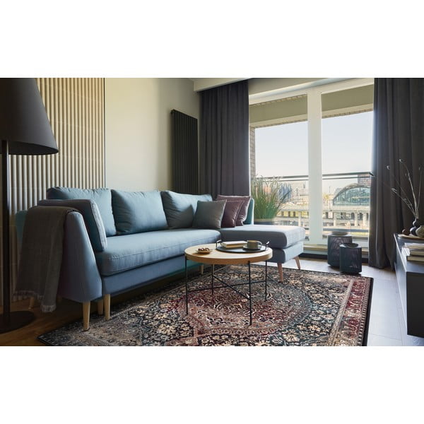 Kilimas iš vilnos tamsiai žalios spalvos 200x300 cm Ava – Agnella-image-1