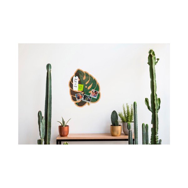 Kamštinė dekoratyvinė sieninė lenta Really Nice Things Monstera-image-2