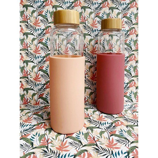 Rausvo stiklo buteliukas 540 ml Colorada - Sema-image-1
