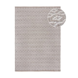 Rankų darbo iš vilnos kilimas šviesiai pilkos spalvos 80x150 cm Dream – Flair Rugs