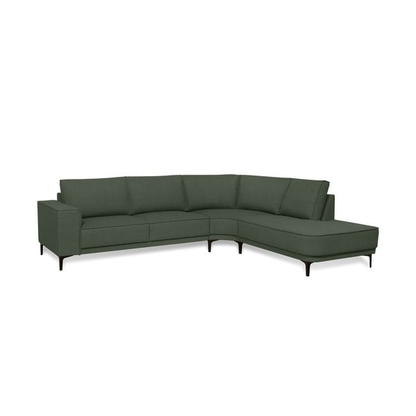 Kampinė sofa khaki spalvos (su dešiniuoju kampu) Copenhagen – Scandic-image-2