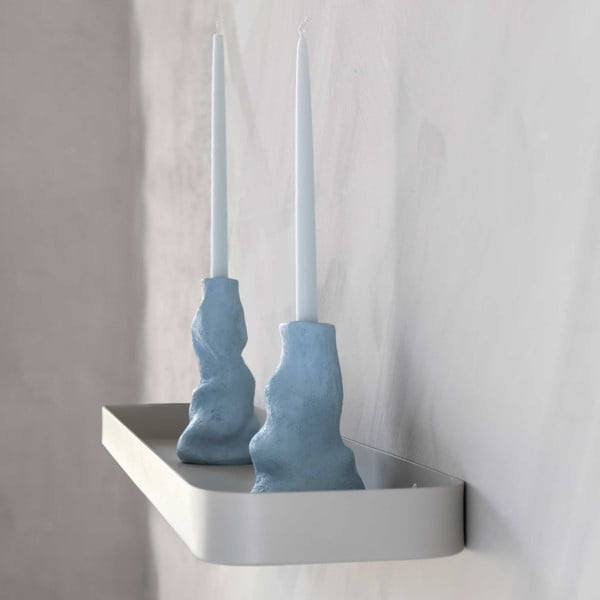 Sieninė iš plieno vonios lentyna šviesiai pilkos spalvos Carry – Mette Ditmer Denmark-image-3