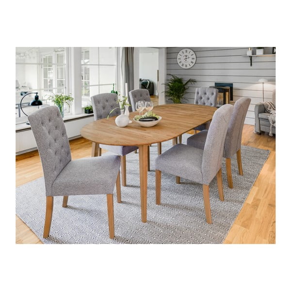 Prailginamas valgomojo stalas 105x170 cm Filippa – Rowico-image-1