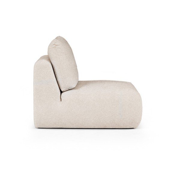 Kreminės spalvos iš boucle krėslas Mirel – Rodier-image-3