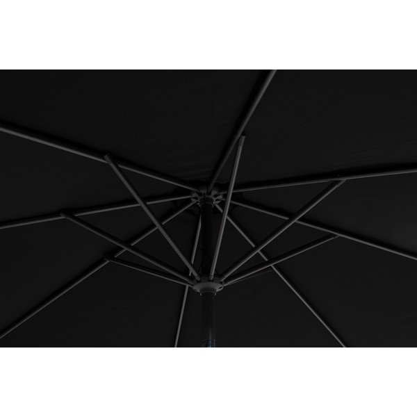 Skėtis nuo saulės juodos spalvos ø 270 cm Sunline – Hartman-image-2