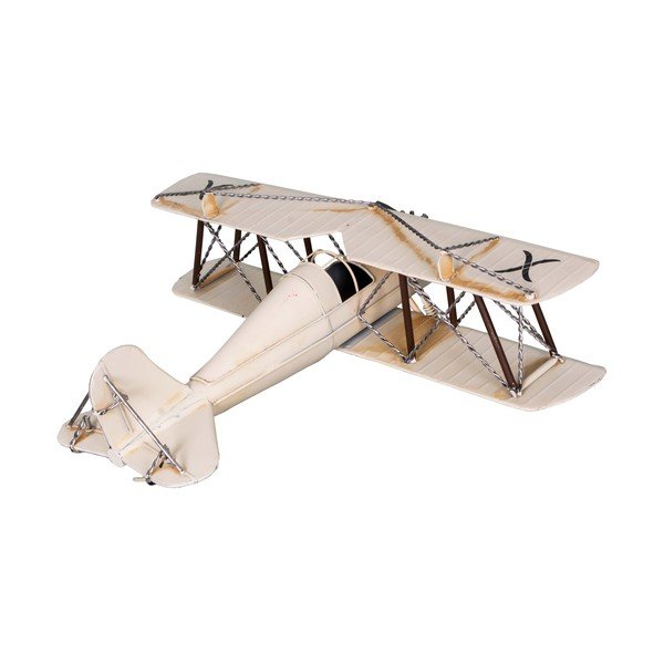 Metalinė maža dekoracija Plane - Antic Line-image-1