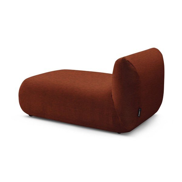 Oranžinės velvetinės sofos modulis Lecomte - Bobochic Paris-image-3