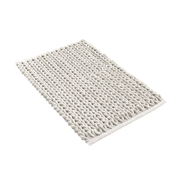 Kreminės spalvos vonios kilimėlis 50x80 cm Ariel – douceur d'intérieur-image-4