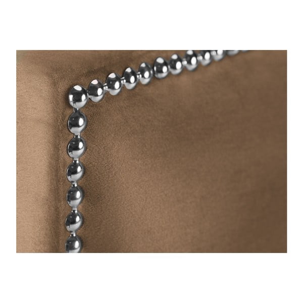 Tamsios smėlio spalvos galvūgalis Mazzini Sofos Cloves, 200 x 120 cm-image-3