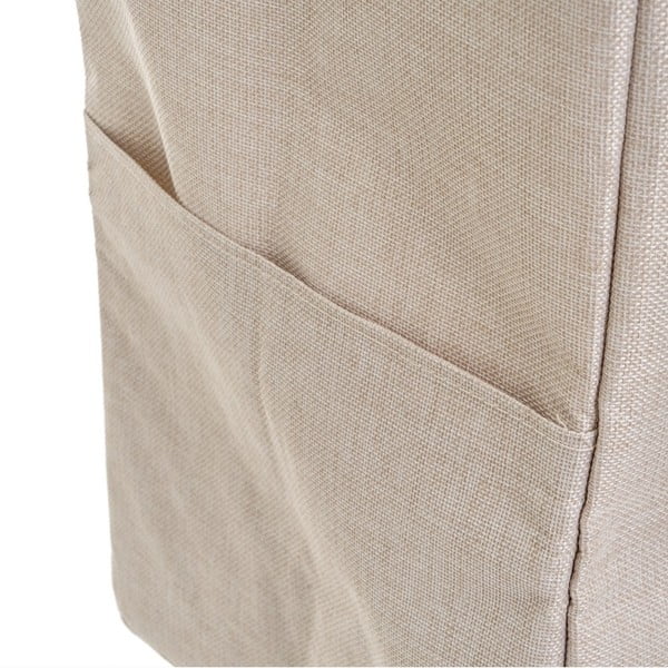 Pilkos spalvos/smėlio spalvos iš tekstilės skalbinių krepšiai 2 vnt. – Casa Selección-image-4