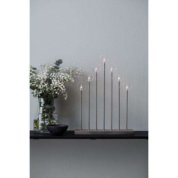 Šviečianti dekoracija pilkos spalvos Gabriel – Markslöjd-image-1