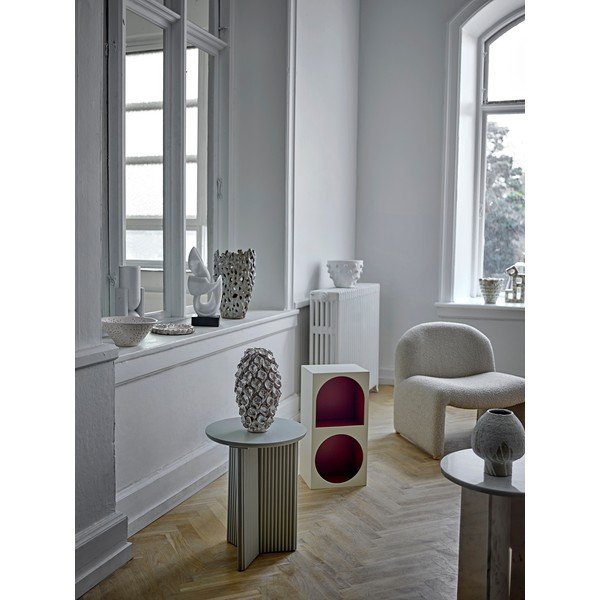 Apvalios formos šoninis stalas iš eglės ø 40 cm Edith – Bloomingville-image-2