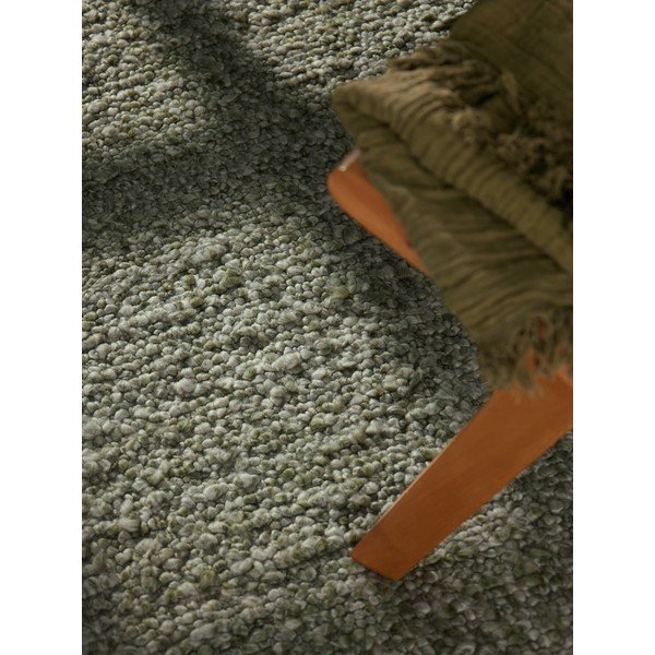 Rankų darbo žalios spalvos iš boucle kilimas 80x200 cm Notting Hill Portobello – Ted Baker-image-2