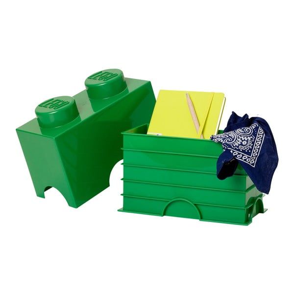 Žalia dviguba daiktadėžė LEGO®-image-2