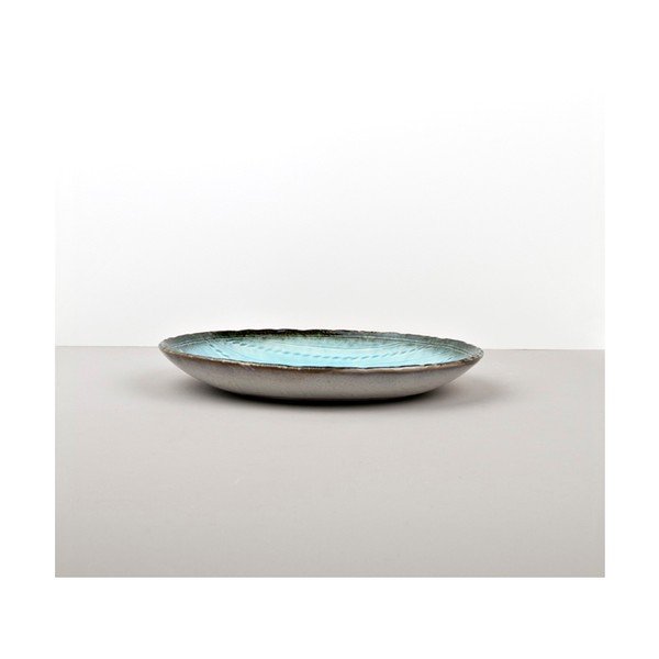 Mėlyna keraminė ovali lėkštė MIJ Sky, 24 x 20 cm-image-2