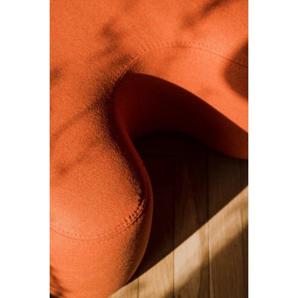 Terakotos spalvos pufas iš vilnos Ü – noo.ma-image-2