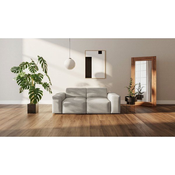 Sofa smėlio spalvos 205 cm Fluvio – MESONICA-image-1