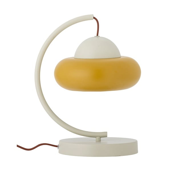 Ochros spalvos/kreminės spalvos stalinis šviestuvas (aukštis 34,5 cm) Bubble – Bloomingville-image-4