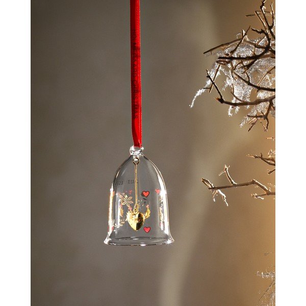 Iš stiklo eglutės papuošimas Bell – Holmegaard-image-1