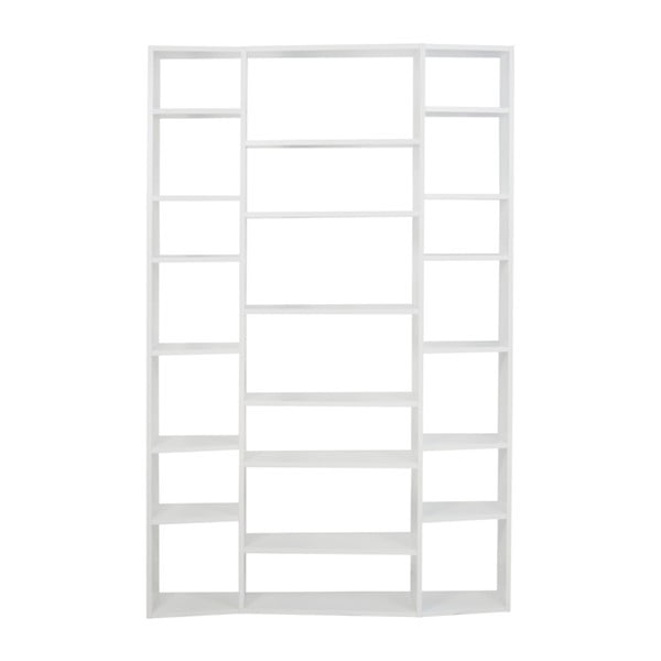 TemaHome "Valsa" balta knygų spinta, plotis 144 cm