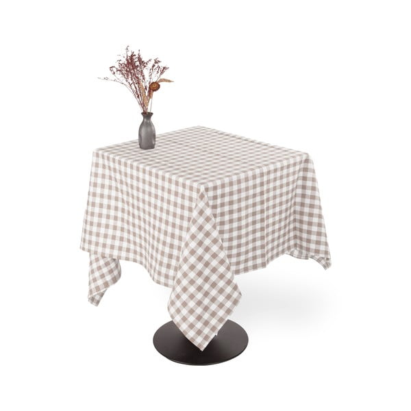 Iš medvilnės staltiesė 150x150 cm Gingham – Tiseco Home Studio-image-3