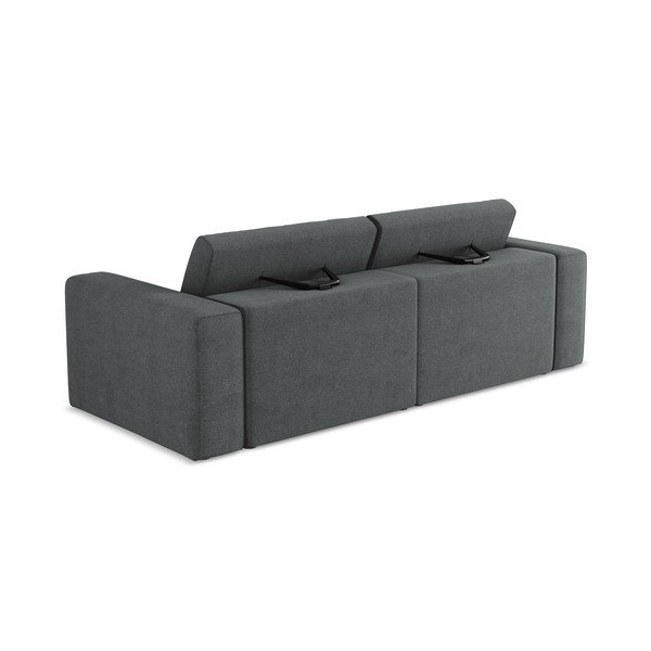 Pilkos spalvos sofa 224 cm Kalea – Makamii-image-3