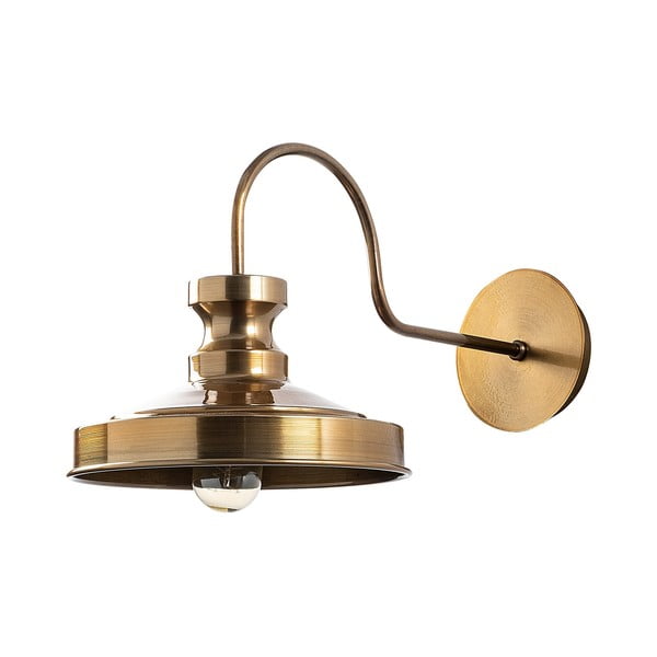 Sieninė lempa auksinės spalvos Berceste – Opviq lights