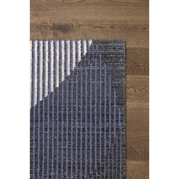 Kilimas iš vilnos tamsiai mėlynos spalvos 100x180 cm Shades – Agnella-image-3