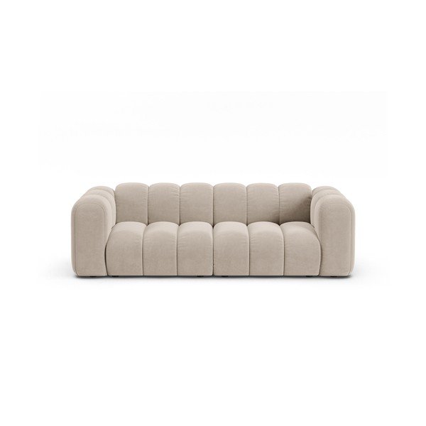Sofa smėlio spalvos 228 cm Lupine – Micadoni Home