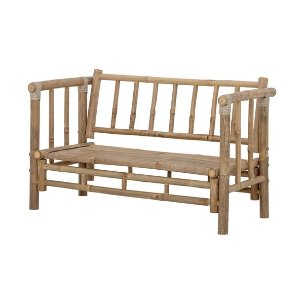 Natūralios spalvos bambuko suoliukas vaikams Mini Sole - Bloomingville-image-3