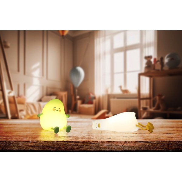 Baltos spalvos vaikiška naktinė lemputė Lesley – Fischer & Honsel-image-1