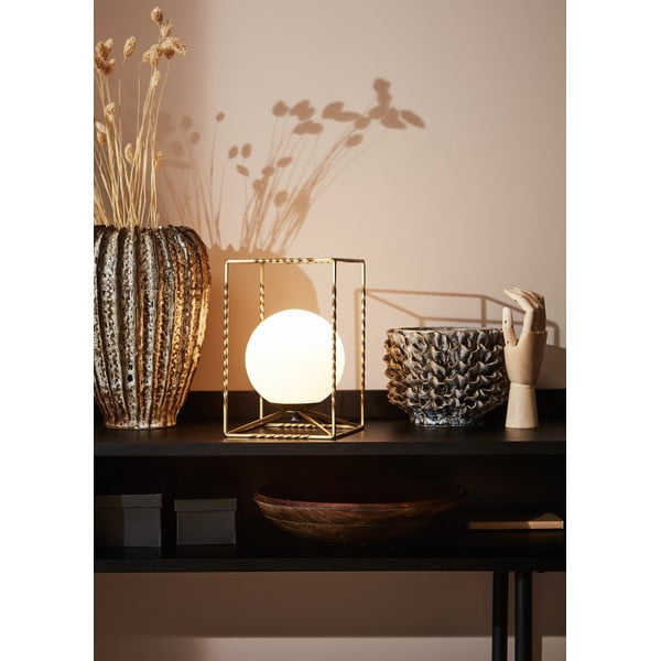 Aukso spalvos stalinis šviestuvas Markslöjd Eve Table Gold-image-1