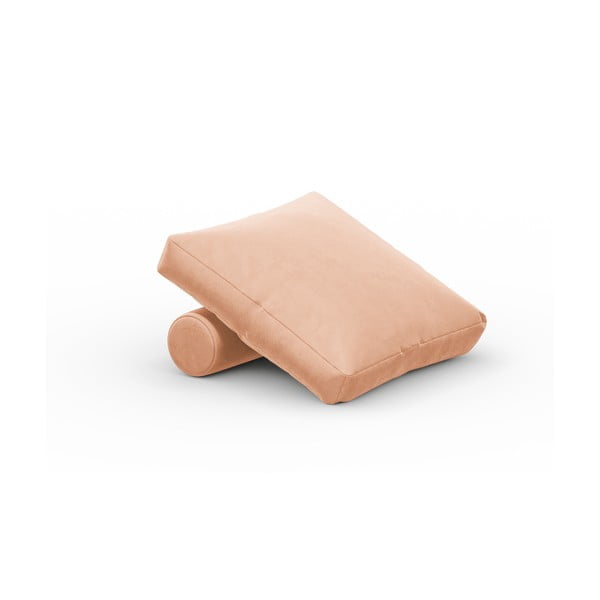 Rožinė aksomo pagalvėlė modulinei sofai Rome Velvet - Cosmopolitan Design