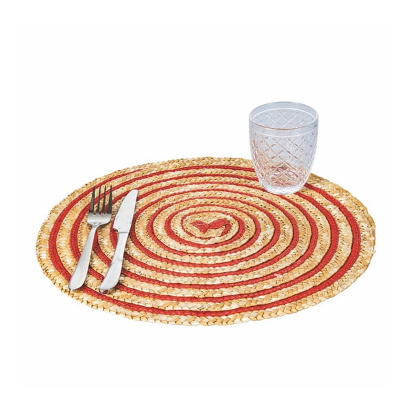 Rafijos padėkliukai 6 vnt. ø 38 cm Spiral - Villa d'Este-image-1