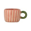 Rožinės spalvos iš keramikos vaikiškas puodelis 110 ml Nini – Bloomingville