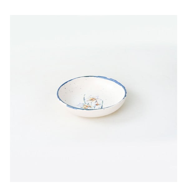 21 dalių baltos-mėlynos spalvos keraminių indų rinkinys My Ceramic-image-2