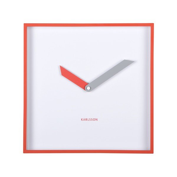 Sieninis laikrodis Cool Retro Cuadrado – Karlsson