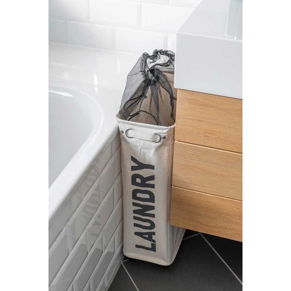 Smėlio spalvos skalbinių krepšys Wenko Corno, 44,4 l-image-1