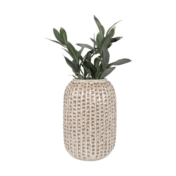 Vaza smėlio spalvos iš keramikos – House Nordic-image-1