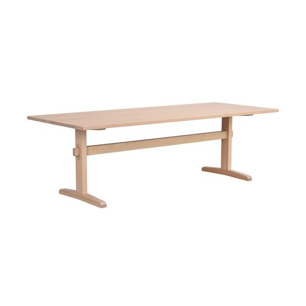 Ištraukiamas valgomojo stalas su ąžuolo medienos stalviršiu 240x95 cm Westville - Rowico-image-2