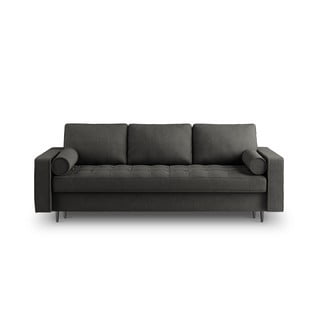 Tamsiai pilka sofa-lova Milo Casa Santo